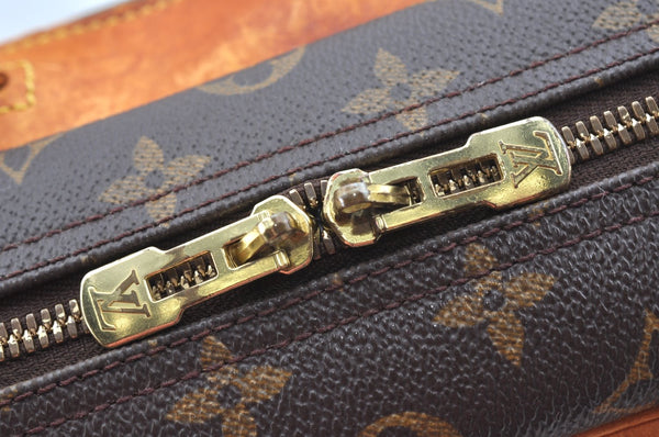 Authentic Louis Vuitton Monogram Deauville Hand Bag M47270 LV Junk 9509G