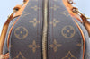 Authentic Louis Vuitton Monogram Deauville Hand Bag M47270 LV Junk 9509G
