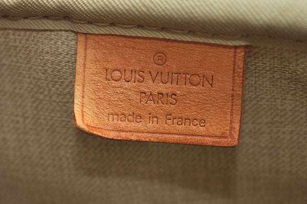 Authentic Louis Vuitton Monogram Deauville Hand Bag M47270 LV Junk 9509G