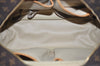 Authentic Louis Vuitton Monogram Deauville Hand Bag M47270 LV Junk 9509G
