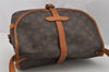 Authentic Louis Vuitton Monogram Saumur 30 Shoulder Cross Bag M42256 LV 9509J