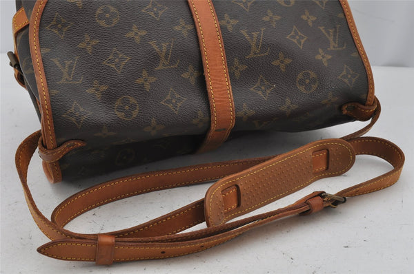 Authentic Louis Vuitton Monogram Saumur 30 Shoulder Cross Bag M42256 LV 9509J