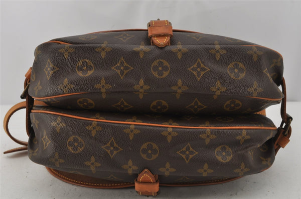 Authentic Louis Vuitton Monogram Saumur 30 Shoulder Cross Bag M42256 LV 9509J