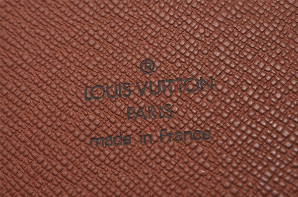 Authentic Louis Vuitton Monogram Agenda Geode Travel Case M62950 LV 9510I