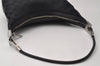 Authentic GUCCI Shoulder Bag Purse GG Canvas Leather 0013814 Black 9511I