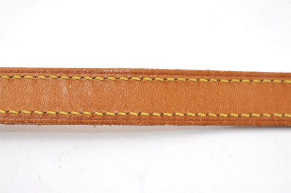 Authentic Louis Vuitton Leather Shoulder Strap Beige 38.8" LV 9512I