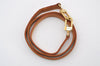 Authentic Louis Vuitton Leather Shoulder Strap Beige 38.8" LV 9512I