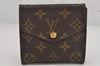 Authentic Louis Vuitton Monogram Porte Monnaie Billets Wallet M61660 LV 9515J