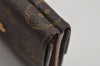 Authentic Louis Vuitton Monogram Porte Monnaie Billets Wallet M61660 LV 9515J