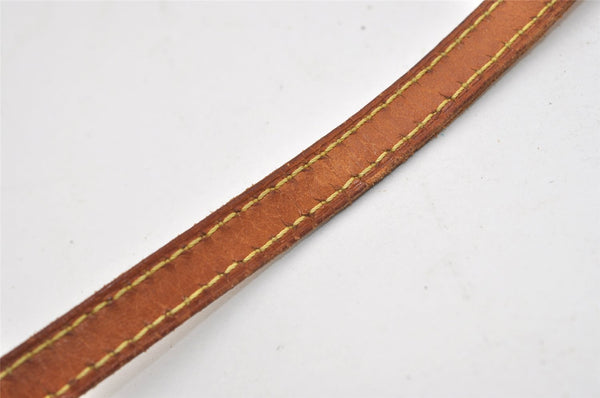 Authentic Louis Vuitton Leather Shoulder Strap Beige 45.5" LV 9516I