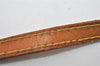 Authentic Louis Vuitton Leather Shoulder Strap Beige 45.5" LV 9516I