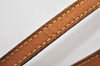 Authentic Louis Vuitton Leather Shoulder Strap Beige 45.5" LV 9516I