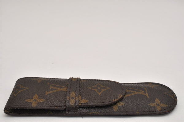 Authentic Louis Vuitton Monogram Etui Styro Pen Case M62990 LV 9516J