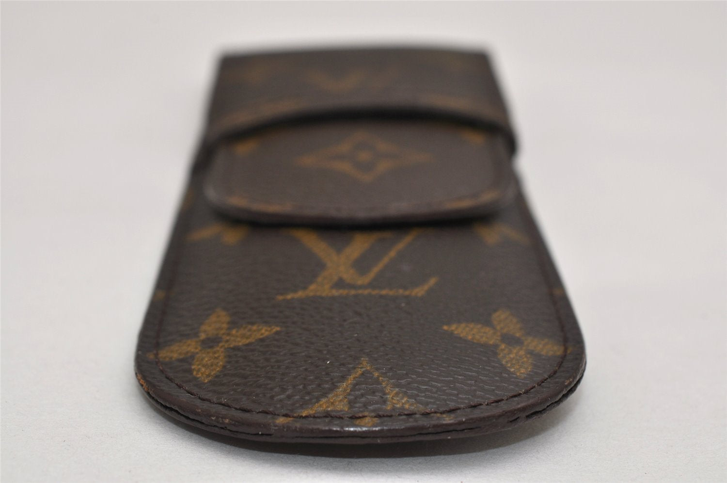 Authentic Louis Vuitton Monogram Etui Styro Pen Case M62990 LV 9516J