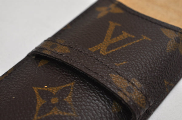 Authentic Louis Vuitton Monogram Etui Styro Pen Case M62990 LV 9516J