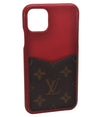 Authentic Louis Vuitton Monogram Bumper 11 Pro Max IPhone Case M69095 Red 9517J