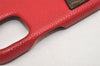 Authentic Louis Vuitton Monogram Bumper 11 Pro Max IPhone Case M69095 Red 9517J