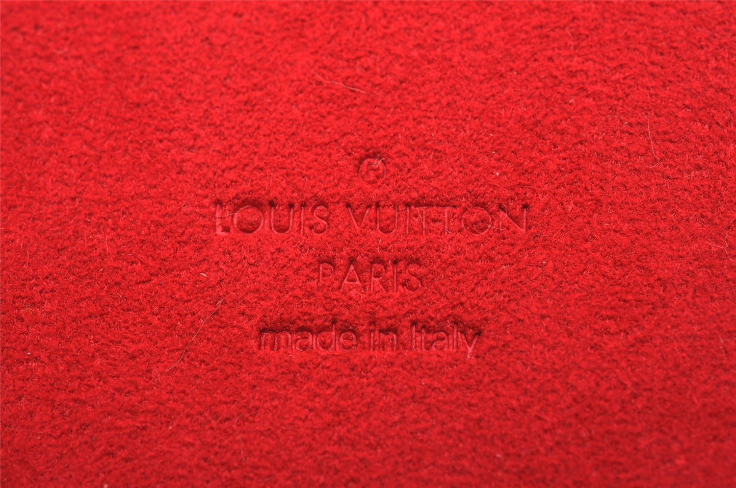 Authentic Louis Vuitton Monogram Bumper 11 Pro Max IPhone Case M69095 Red 9517J