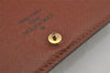 Auth Louis Vuitton Monogram Porte Monnaie Billets Tresor Wallet M61730 LV 9518J