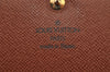 Auth Louis Vuitton Monogram Porte Monnaie Billets Tresor Wallet M61730 LV 9518J