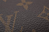 Auth Louis Vuitton Monogram Trousse Demi Ronde 23 Pouch M47520 Junk 9519I