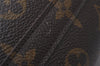 Auth Louis Vuitton Monogram Trousse Demi Ronde 23 Pouch M47520 Junk 9519I