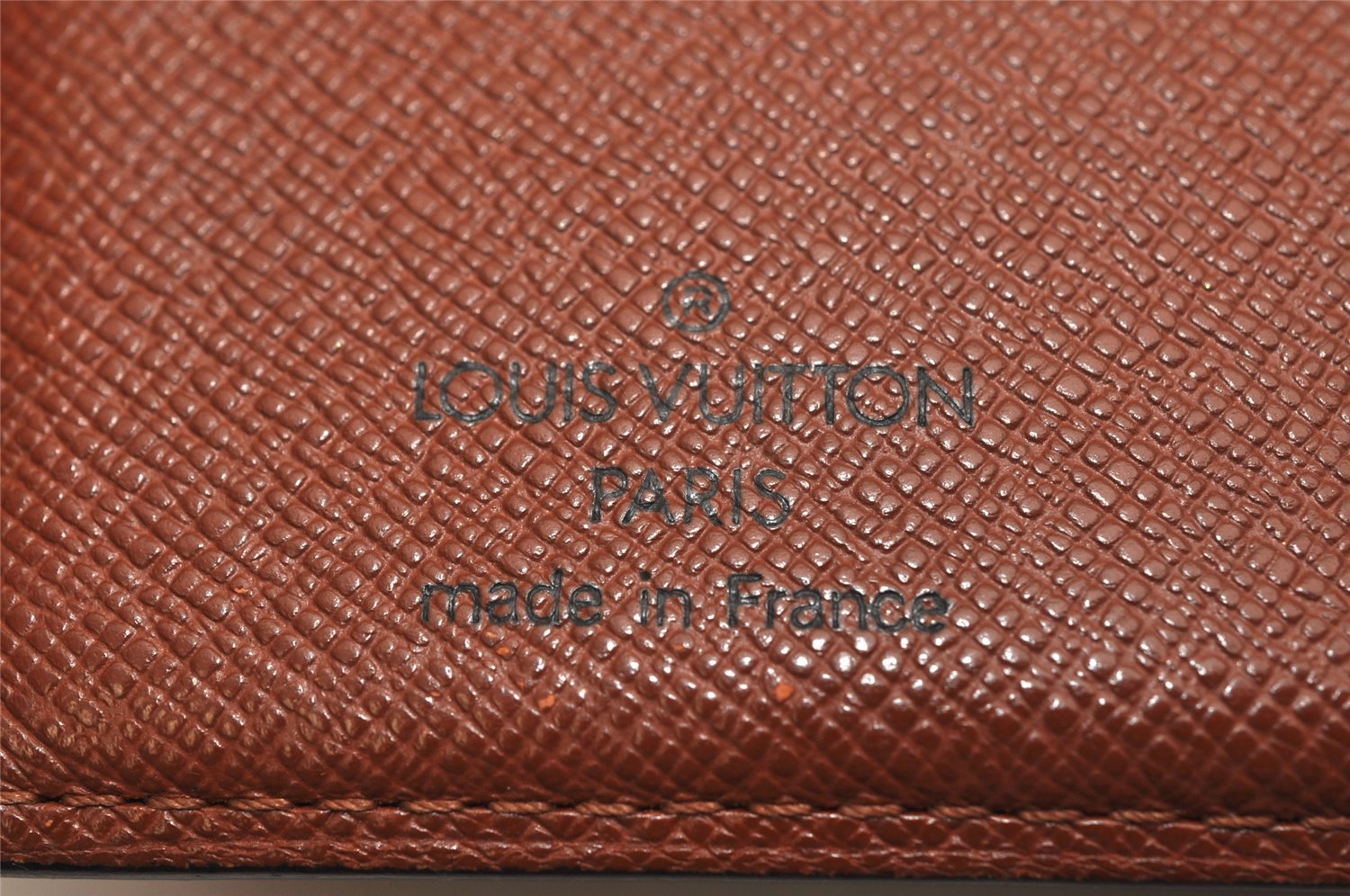 Auth Louis Vuitton Monogram Porte Monnaie Billets Viennois M61663 Wallet 9519J