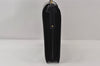 Authentic Louis Vuitton Epi Serviette Fermoir Briefcase M54352 Black LV 9521I