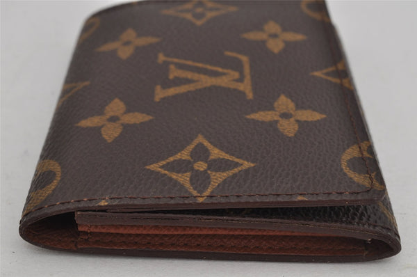 Auth Louis Vuitton Monogram Enveloppe Carte de Visite Card Case M62920 LV 9521J