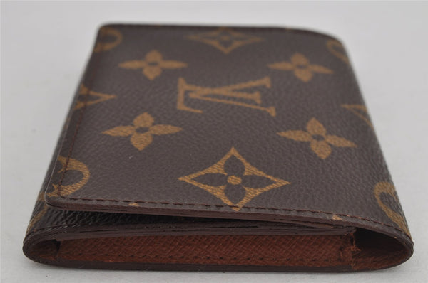 Auth Louis Vuitton Monogram Enveloppe Carte de Visite Card Case M62920 LV 9521J