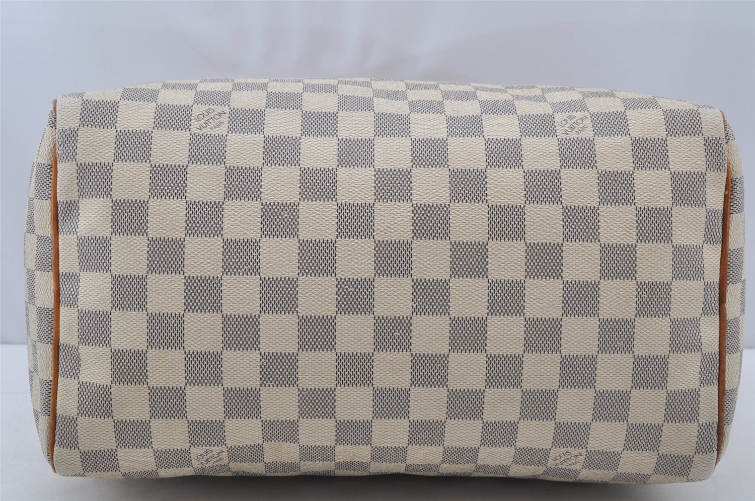 Authentic Louis Vuitton Damier Azur Speedy30 Hand Boston Bag N41533 LV 9522I