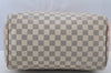 Authentic Louis Vuitton Damier Azur Speedy30 Hand Boston Bag N41533 LV 9522I