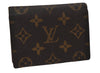 Authentic Louis Vuitton Monogram Japon Sanga Pool Card Pass Case M60530 LV 9522J