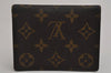Authentic Louis Vuitton Monogram Japon Sanga Pool Card Pass Case M60530 LV 9522J