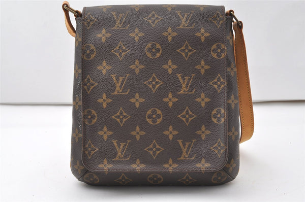 Auth Louis Vuitton Monogram Musette Salsa M51387 Long Shoulder Cross Bag 9523I