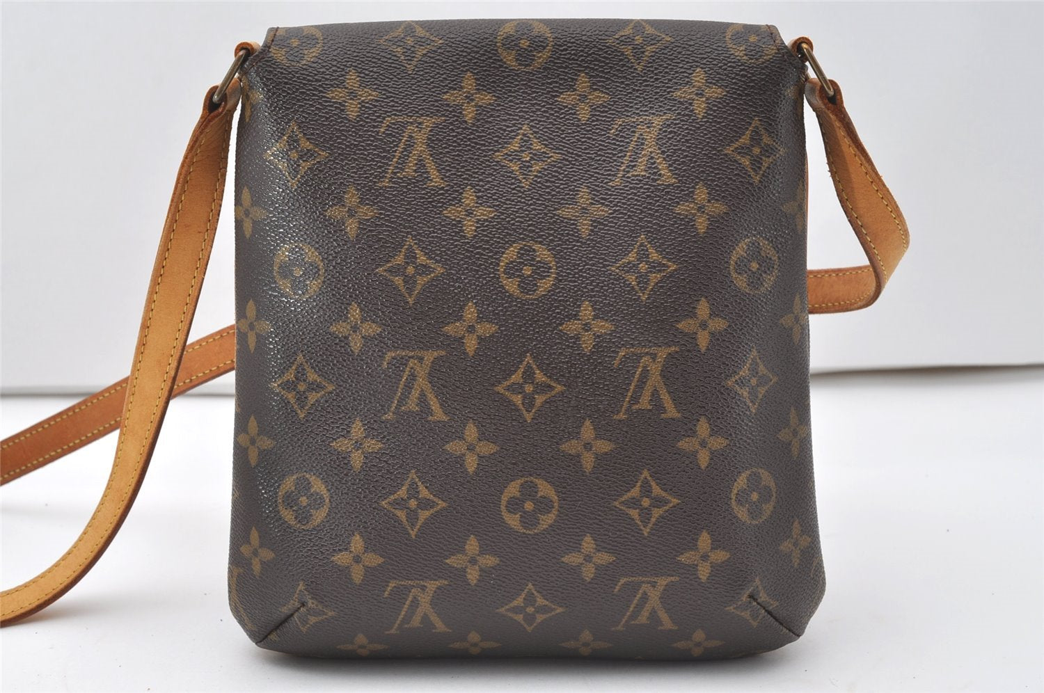 Auth Louis Vuitton Monogram Musette Salsa M51387 Long Shoulder Cross Bag 9523I