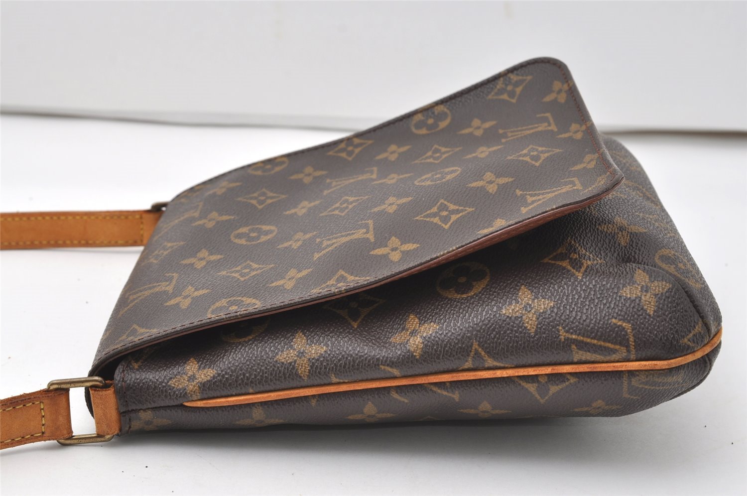 Auth Louis Vuitton Monogram Musette Salsa M51387 Long Shoulder Cross Bag 9523I