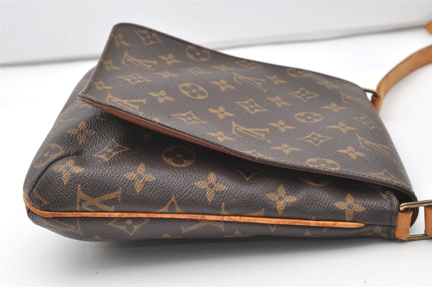 Auth Louis Vuitton Monogram Musette Salsa M51387 Long Shoulder Cross Bag 9523I