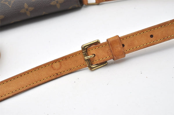 Auth Louis Vuitton Monogram Musette Salsa M51387 Long Shoulder Cross Bag 9523I
