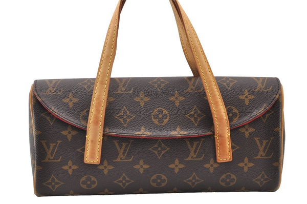 Authentic Louis Vuitton Monogram Sonatine Hand Bag Purse M51902 LV 9524I
