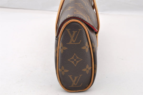 Authentic Louis Vuitton Monogram Sonatine Hand Bag Purse M51902 LV 9524I