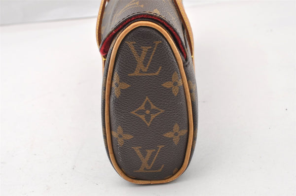 Authentic Louis Vuitton Monogram Sonatine Hand Bag Purse M51902 LV 9524I