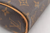 Authentic Louis Vuitton Monogram Sonatine Hand Bag Purse M51902 LV 9524I