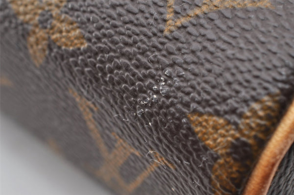 Authentic Louis Vuitton Monogram Sonatine Hand Bag Purse M51902 LV 9524I