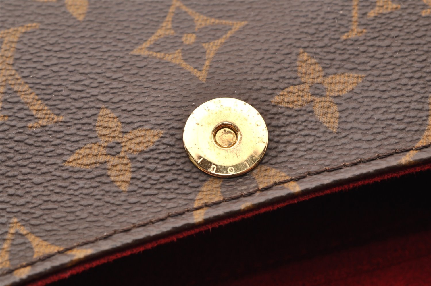 Authentic Louis Vuitton Monogram Sonatine Hand Bag Purse M51902 LV 9524I