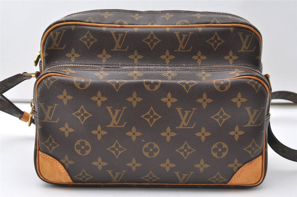 Authentic Louis Vuitton Monogram Nile Shoulder Cross Body Bag M45244 LV 9525I