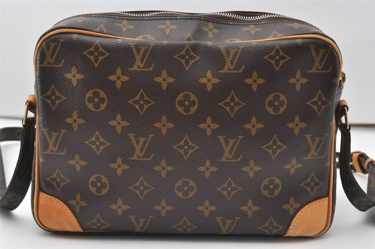 Authentic Louis Vuitton Monogram Nile Shoulder Cross Body Bag M45244 LV 9525I