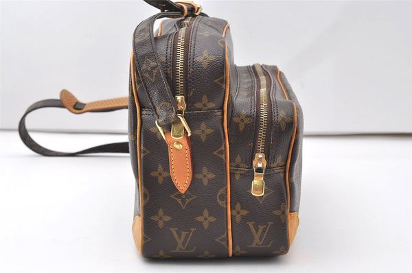 Authentic Louis Vuitton Monogram Nile Shoulder Cross Body Bag M45244 LV 9525I