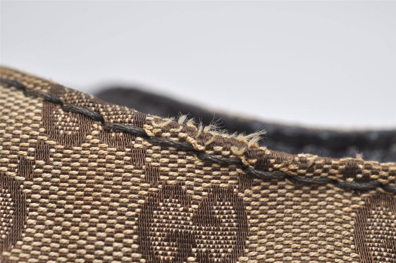 Authentic GUCCI Charlotte Shoulder Tote Bag GG Canvas Leather 203504 Brown 9527J