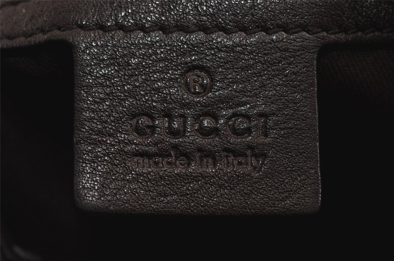 Authentic GUCCI Charlotte Shoulder Tote Bag GG Canvas Leather 203504 Brown 9527J